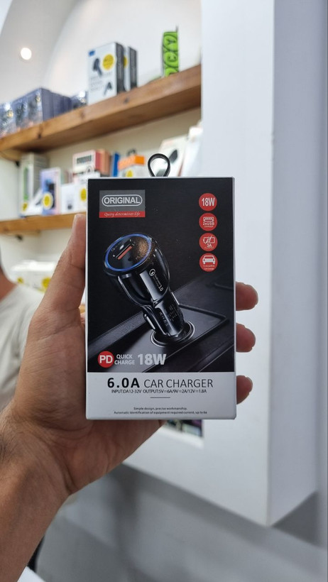 شارژر فندکی original مدل 6.0A CAR