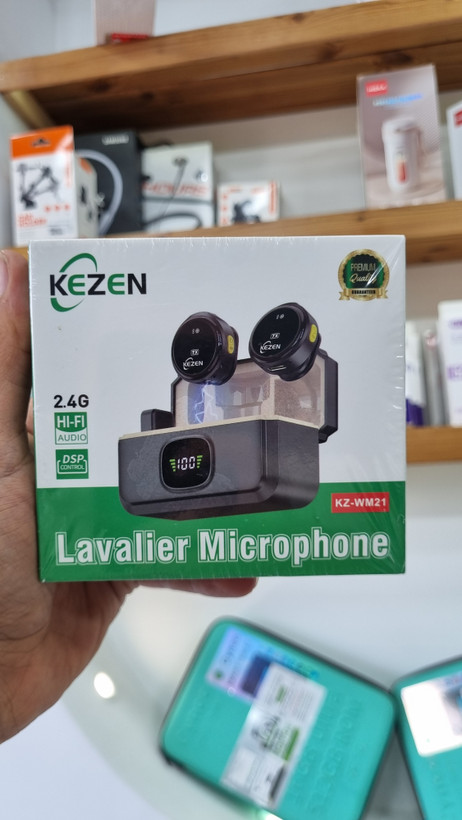 میکروفون یقهای بیسیم KEZEN KZ-WM21