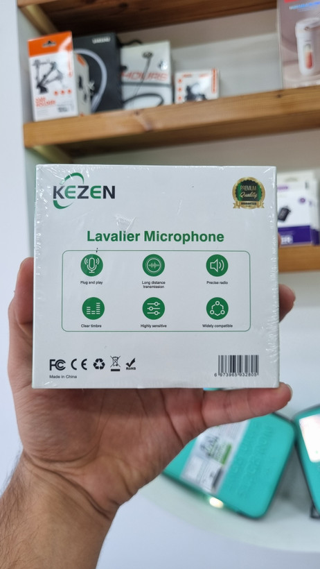 میکروفون یقهای بیسیم KEZEN KZ-WM21