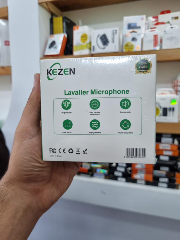 میکروفون یقهای بیسیم KEZEN KZ-WM22