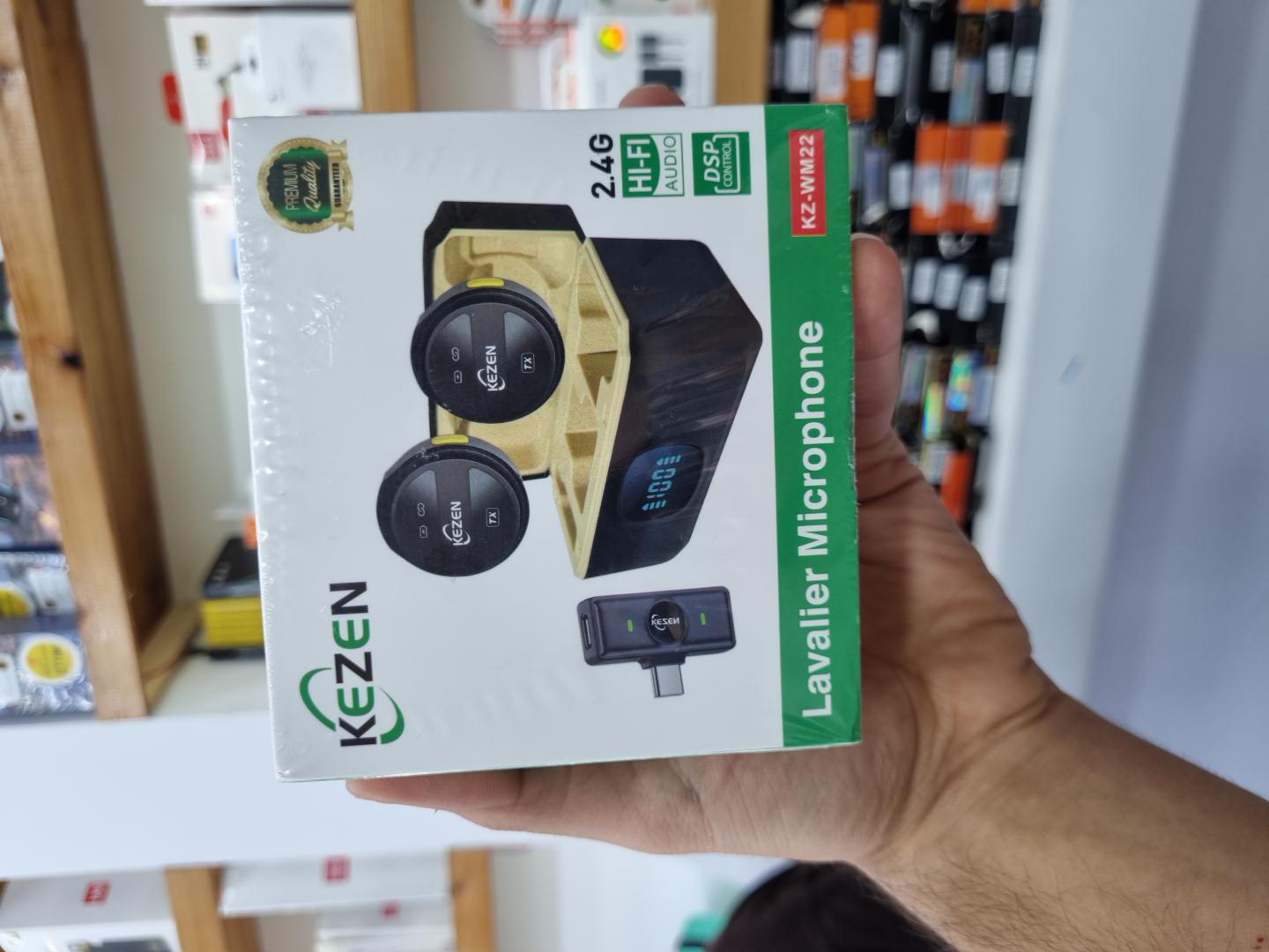 میکروفون یقه‌ای بی‌سیم KEZEN KZ-WM22
